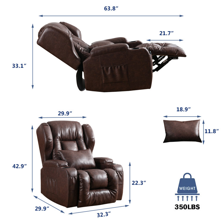 Wayfair leonie 2025 manual recliner